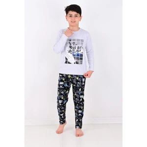 Erkek Çocuk Winter Games  uzun Kollu Pijama Takımı 