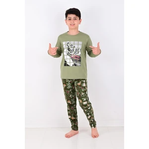 Erkek Çocuk Winter Games  uzun Kollu Pijama Takımı 