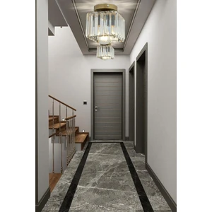 Istanbul Avize Plafonyer Tavan Eskitme K-10 Kristal Taşlı Avize