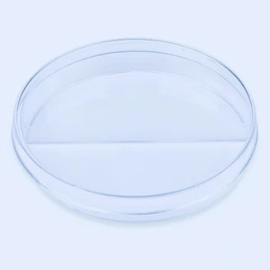 Petri Kabı 90X15 mm Iki Bölmeli Steril - Petri Kutusu 56 Adet