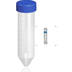 Falkon Tüpü 50 ml - Dibi Konik Santrifüj Test Tüpü 25 Adet