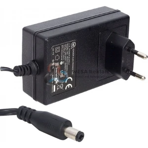12 Volt 2 Amper Priz Tip Plastik Kasa Adaptör