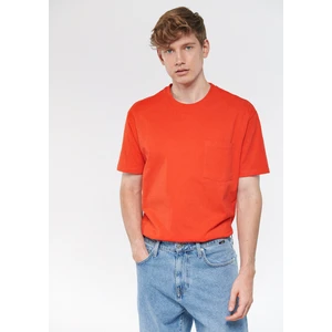 Erkek Cepli Kırmızı Basic Tişört 066248-70481