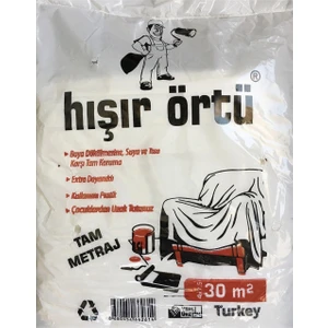 Yapımarket Sepeti 4*7,5 30 Metrekare Koruyucu Naylon Hışır Örtü