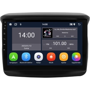 Mitsubishi L200 (2008-2014) Android 14 Multimedya - 4 GB Ram - 64 GB Hafıza - Carplay CRV-4361XD