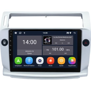 Citroen C4 (2005-2011) Android 14 Multimedya - 4 GB Ram - 64 GB Hafıza - Carplay CRV-4072XD
