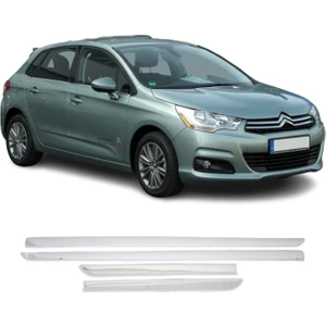 A&G Tuning Citroen C4 HB Krom Yan Kapı Çıtası 2010-2020 Paslanmaz Çelik Çelik