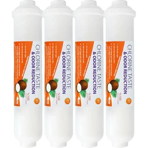 Yaman Group Water Technology Chlorıne Taste & Odor Reductıon Carbon Coconut Tatlandırıcı Filtre (4ADET)*