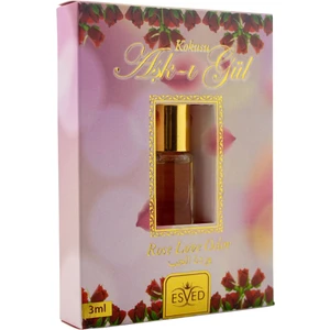 Gül Kokusu Alkolsüz Esans Misk Aromalı 3 ml 60 Derece Özel Tasarım Kutuda