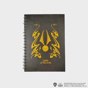 Wızardıng World Harry Potter Snıtch Spırallı Defter