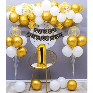 Çıtı Pıtı Store 1 Yaş Doğum Günü Balon Süslemeleri
