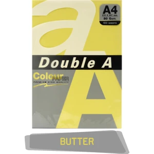 Double A Renkli Fotokopi Kağıdı 100'lü A4 80 gr Butter