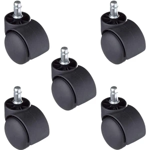 5 Adet Pimli Geçmeli Ofis Koltuk Sandalye Tekeri 50 mm