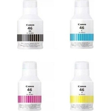 Canon Gı-46 GX3040 Orijinal 1 Set 4 Renk Mürekkep Fiyatı