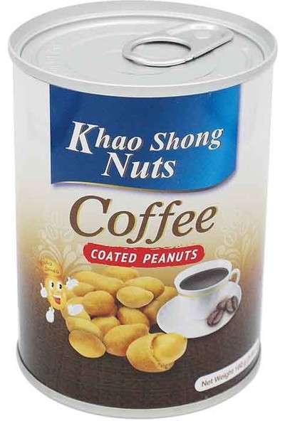Khao Shong Kahve Kaplı Çıtır Yer Fıstığı 160 gr