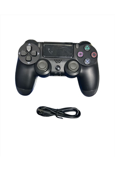 Byoztek Doubleshock Wireless Kablosuz Oyun Kolu Siyah Ps4 Joystick Siyah Oyun Kolu