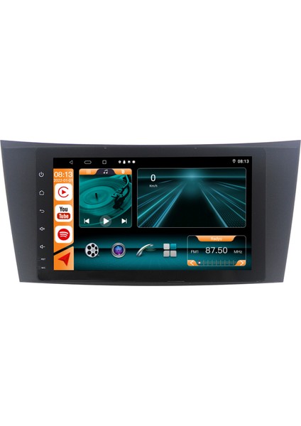 Mercedes E Class E211 Android 10 Carplay Navigasyon Multimedya Ekran FI-9959