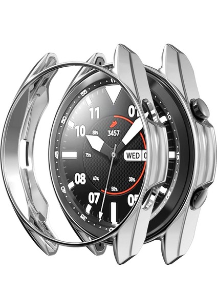 Galaxy Watch 3 ile Uyumlu 41 mm ( Önü Açık ) Wafture Silikon Kılıf Watch 3 41 mm Akıllı Saat Kılıf