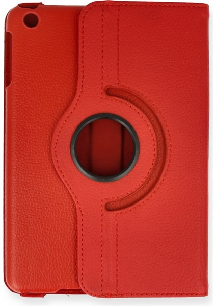 iPad Mini 2 Kılıf 360 Tablet Dönerli Kılıf - Kırmızı fiyatları