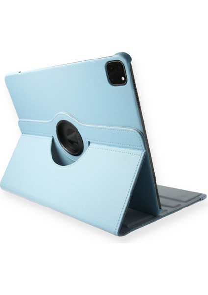 iPad Pro 11 (2018) Kılıf 360 Tablet Dönerli Kılıf - Turkuaz