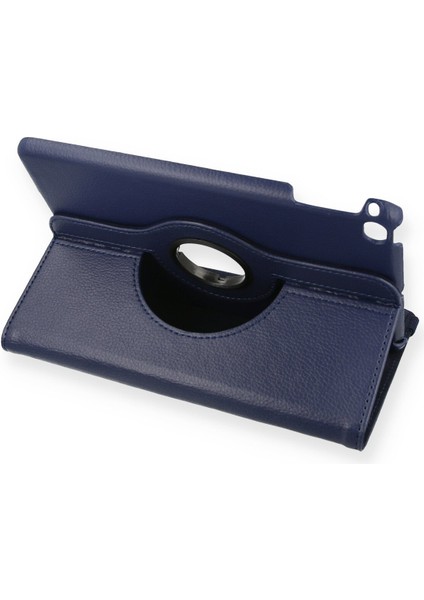 iPad Mini 4 Kılıf 360 Tablet Dönerli Kılıf - Lacivert