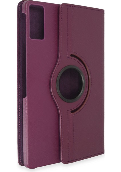 Xiaomi Redmi Pad Kılıf 360 Tablet Dönerli Kılıf - Mürdüm