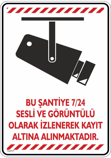 Bu Şantiye7/24 Sesli ve Görüntülü Olarak Izlenerek Kayıt Altına Alınmaktadır/v1