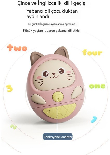 Bebek El Yaka Kedi Tumbler Oyuncak (Yurt Dışından) fiyatları