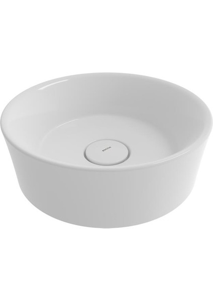 Bocchi Vessel Çanak Lavabo 38 cm Parlak Beyaz 1174-061-0125