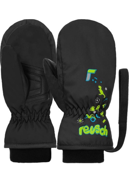 Mitten Çocuk Siyah Kayak Eldiveni modelleri