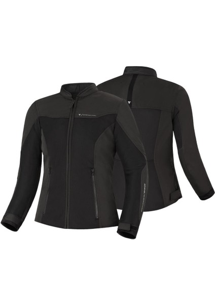 Shima Open Air Kadın Kadın Korumalı Motosiklet Montu (Siyah) modelleri