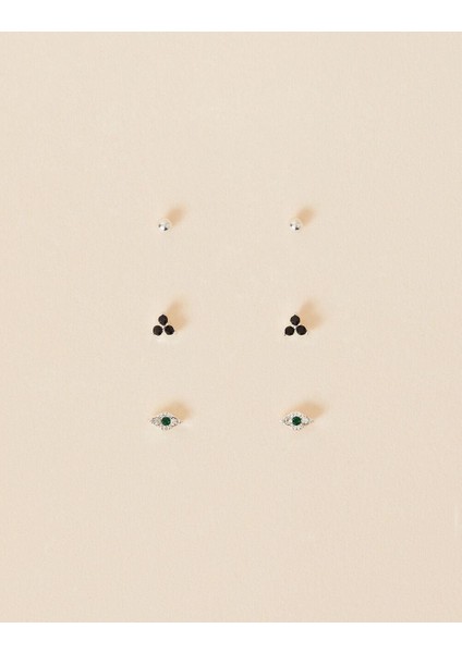 Evil Eye Küpe Seti x 3