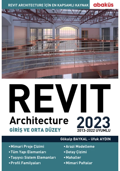 Abaküs Kitap Revit Architecture (Giriş ve Orta Düzey) 2023