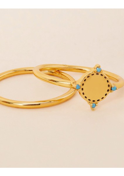 Z Koleksiyonu Yüzük Set Turkuaz x 2 fiyatları