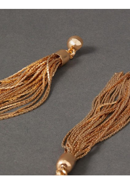 Sallantılı Küpe Gold modelleri