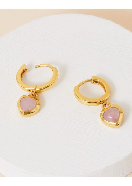 Z Koleksiyonu Quartz Taşlı Altın Kaplama Küpe fiyatları