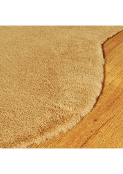 Rex Tavşanı Dekoratif Çift Kafa Peluş Post Camel (Tüy Yüksekliği 22 Mm) modelleri