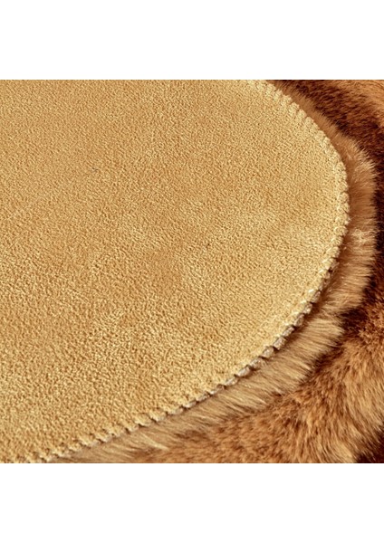 Rex Tavşanı Dekoratif Çift Kafa Peluş Post Camel (Tüy Yüksekliği 22 Mm) indirimleri