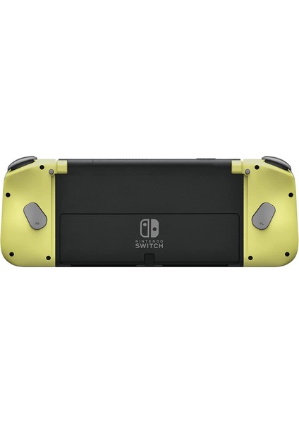 Nintendo Switch OLED Split Pad Compact Light Grey Yellow Edition