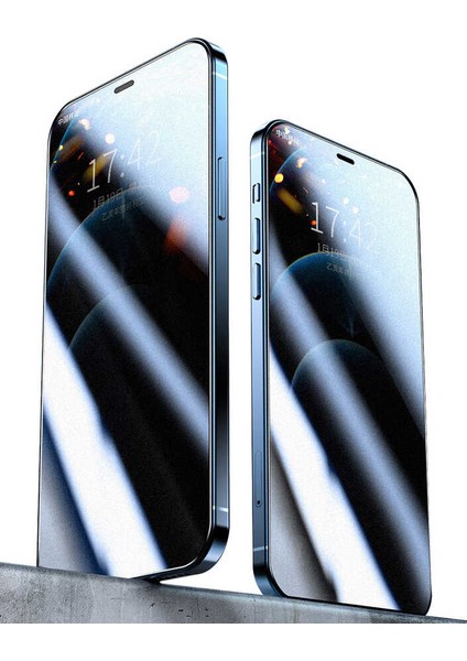 Apple iPhone 11 Zore Rika Premium Hayalet Temperli Cam Ekran Film