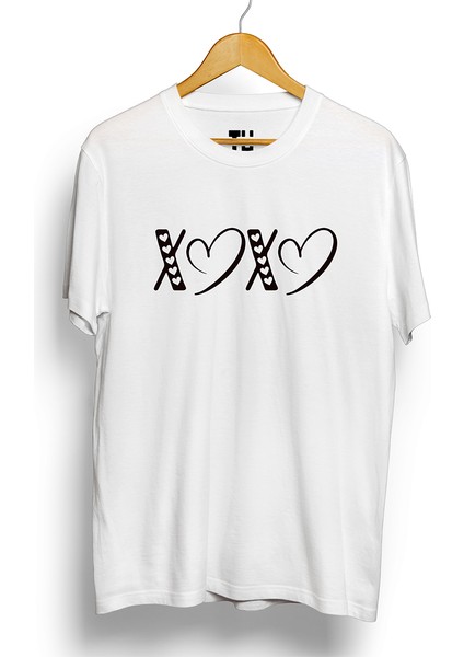 Xoxo Sevgililer Günü Kalp Tişört modelleri