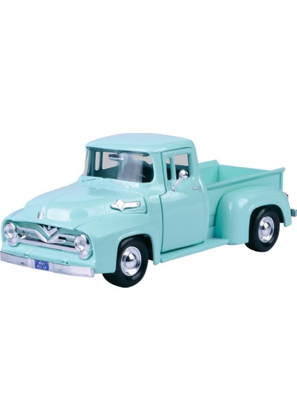 Koleksiyonerler Için 1955 Model Ford F-100 Pickup 1:24 Ölçek