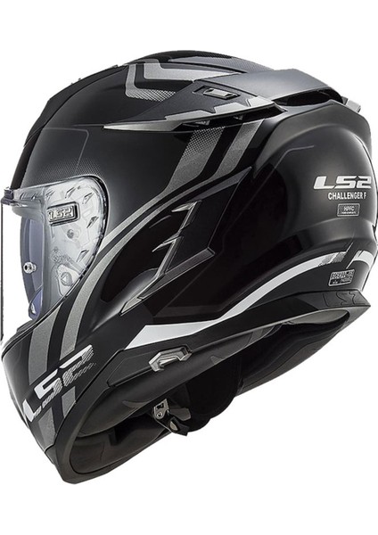 Challenger Propeller Siyah-Tıtanıum Kask fiyatları