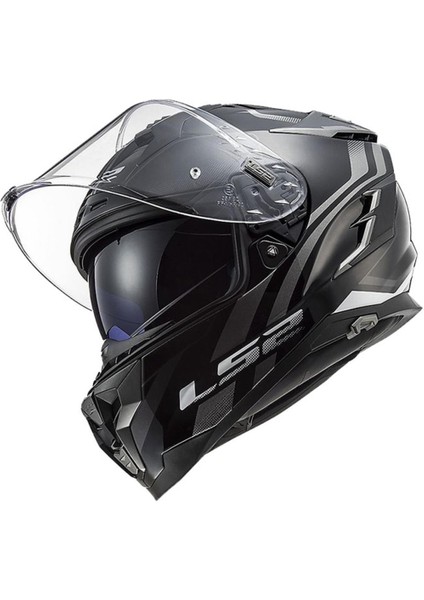 Challenger Propeller Siyah-Tıtanıum Kask modelleri