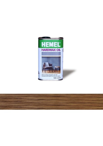 18824 Hardwax Oil 0.5lt Bakım ve Koruma Yağı Dark Oak