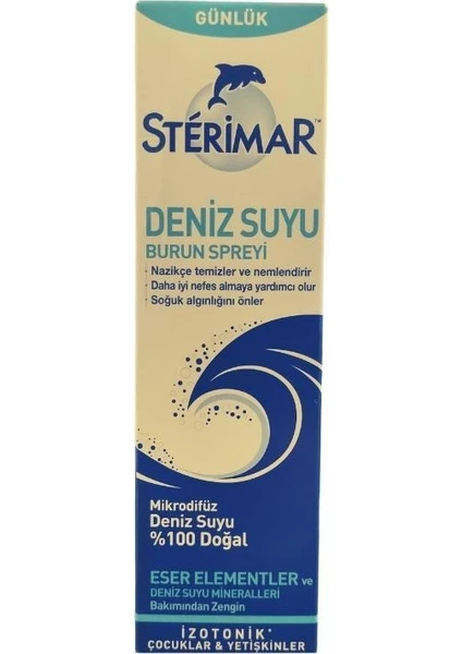 Günlük Deniz Suyu Burun Spreyi 50ML