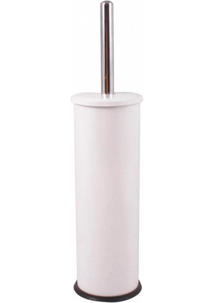 Dekoratif Klozet Fırça Seti Beyaz 36CM