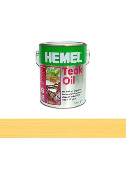 10817 Teak Oil 5 Litre Tik Yağı