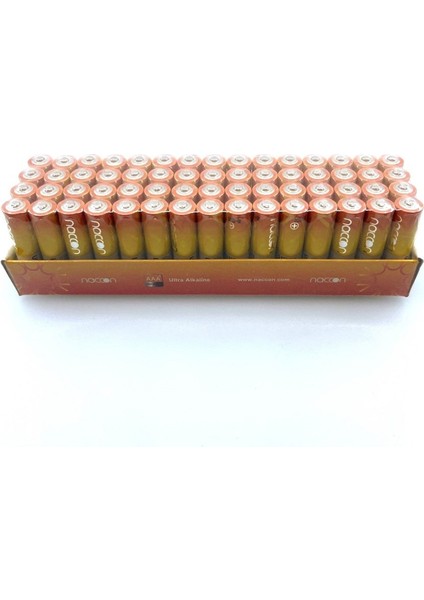 Aaa Ince Pil 60LI Alkaline Paket LR03