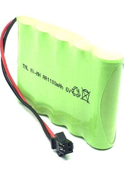 6V 1100MAH Siyah Soketli Oyuncak Araba Pili fırsatları